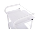 Carrito Metálico Blanco de Diseño Minimalista Part | Weelko