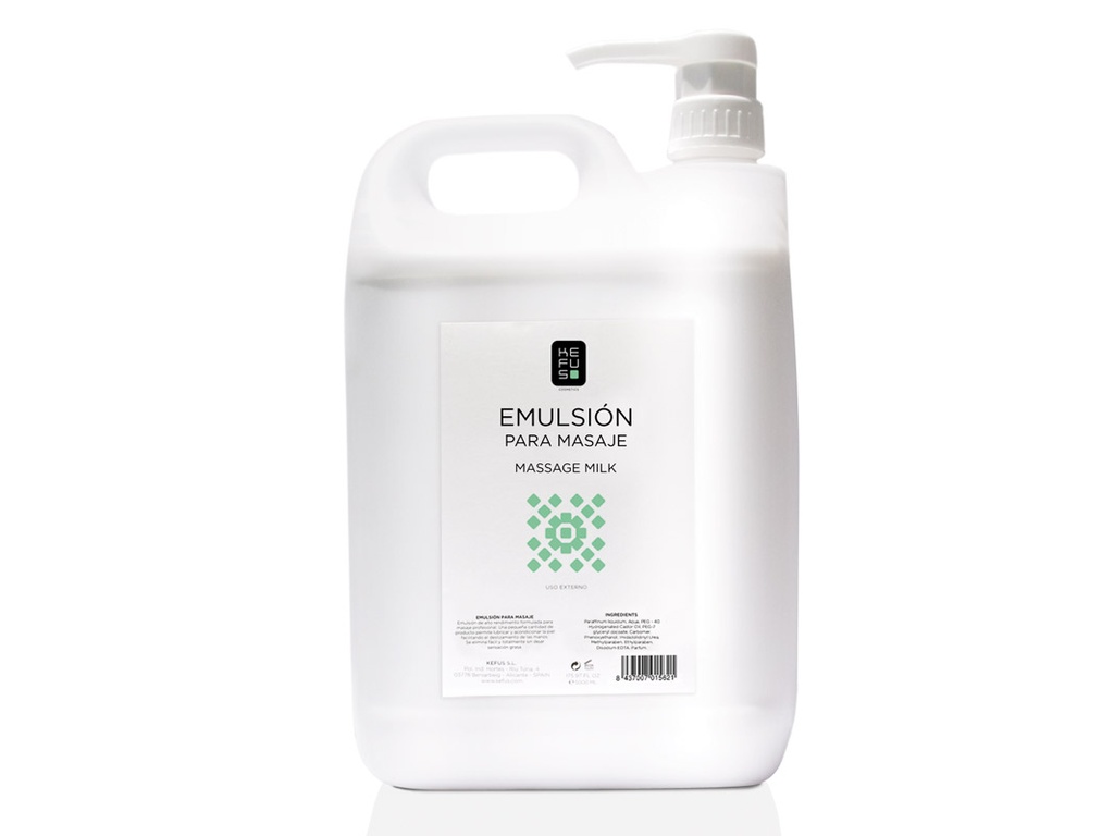 Emulsión para Masaje profesional Kefus (5000 ml)