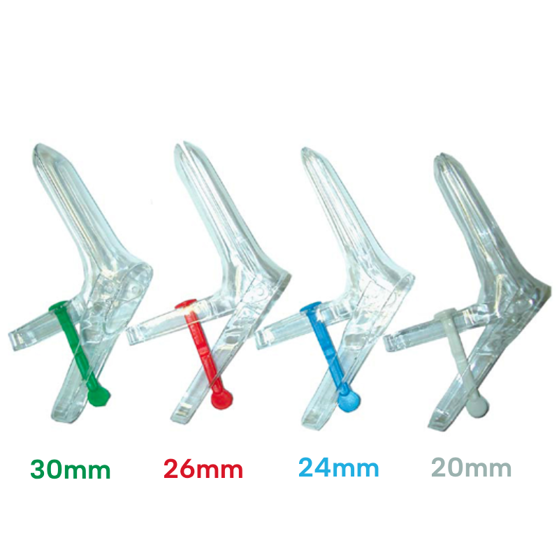 Espéculo Vaginal Desechable | Perno Central (100 uds)