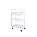 Carrito Metálico Blanco de Diseño Minimalista Part | Weelko