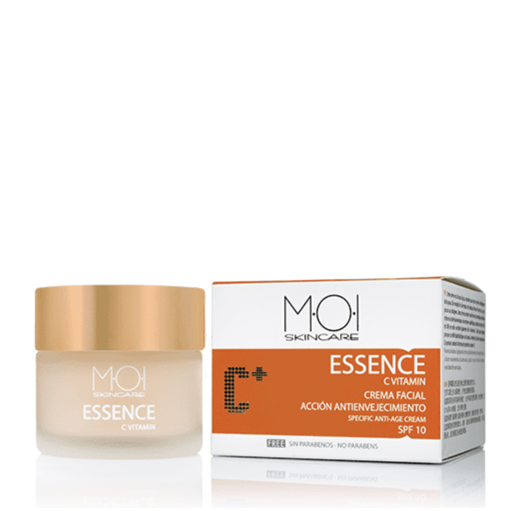 Crema Facial Antienvejecimiento Vitamina C | SPF10 | Essence (60 ml)