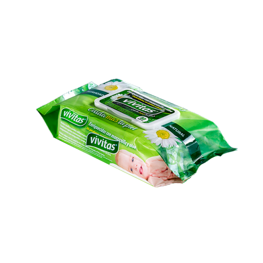 [105-001] Toallitas Húmedas sin Parabenos | Vivitas (80 uds)