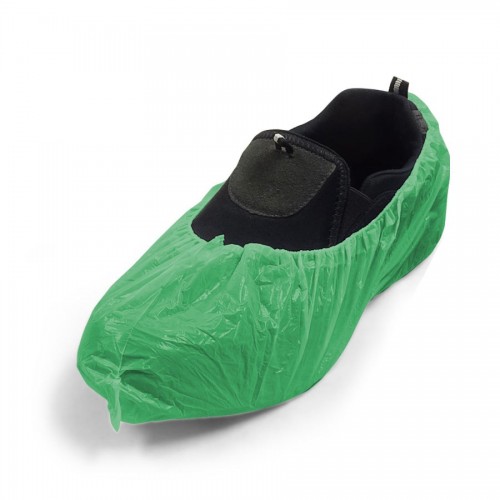 [004-040] Cubrezapatos de Polietileno PE | Verde (2.000 uds)